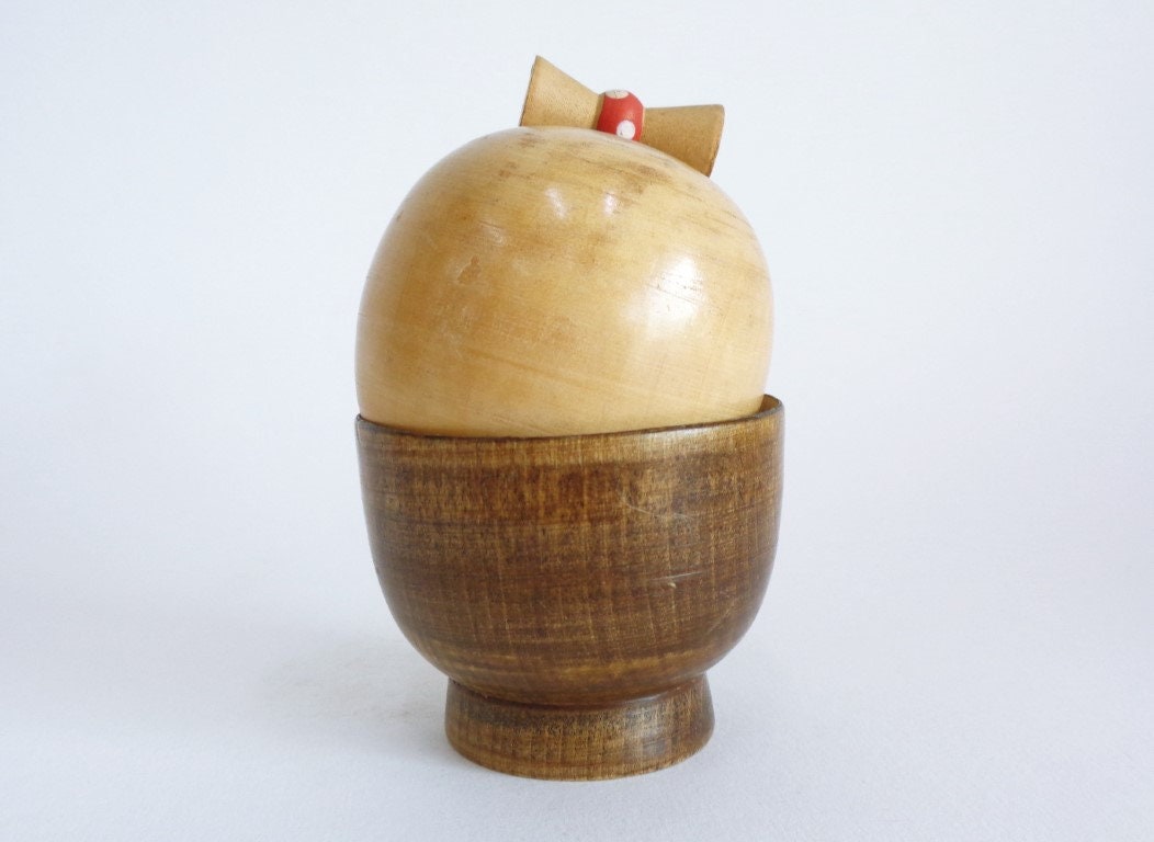 ヴィンテージ関口東亜こけし: サイン入り創作木製アート - Etsy 日本