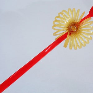Japanese Kanzashi Hair pin ,Vtg. Japanese hair comb - hair pin Kanzashi Kyoto Geisha hair accessory #4774
