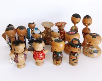 高見沢一夫作 ヴィンテージ創作こけし - Etsy 日本
