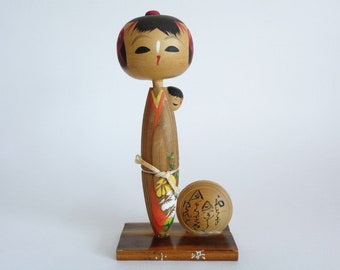 Kokeshi Doll, Vintage Japanese Creative Doll 