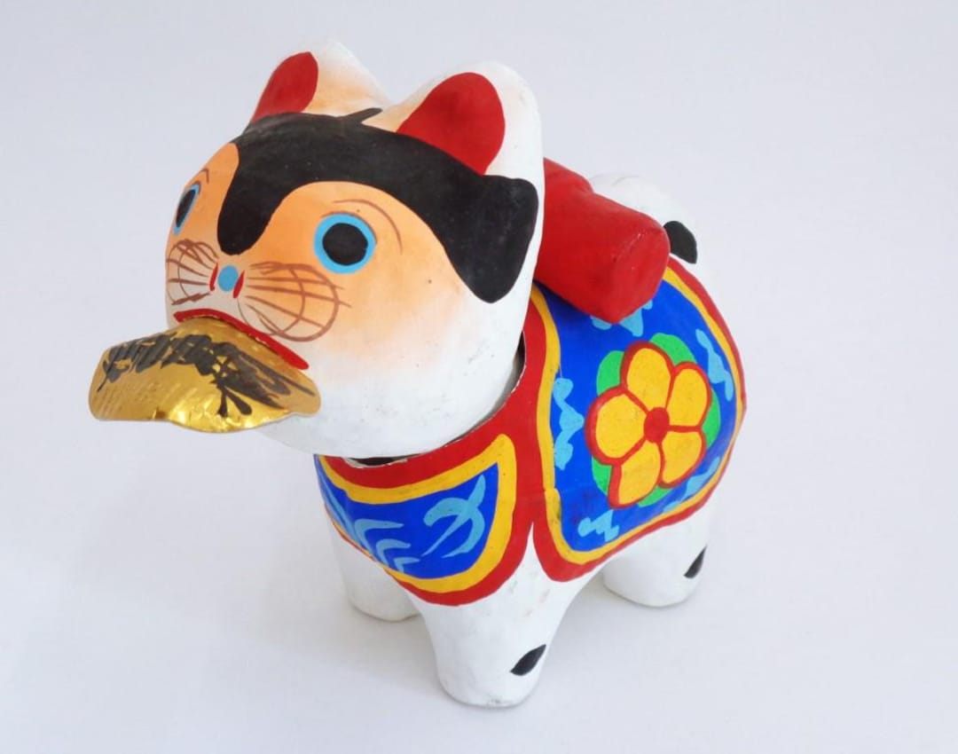 置物 DZONGKHA JXK, Catzilla 4.0, Static Animal Figurine