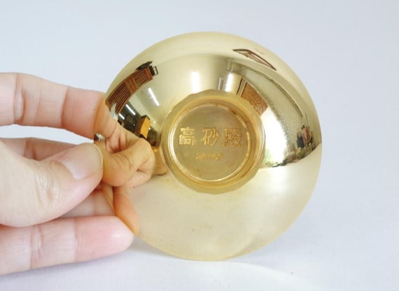 盃 日本製 24金GP金メッキ 記念品 コレクターズアイテム 箱入り #8492
