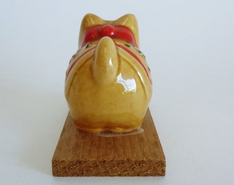 ヴィンテージ犬張子陶器犬像日本の民芸品幸運のお守り - Etsy 日本