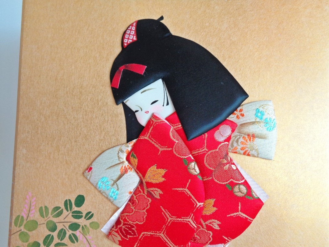 RESERVED 2353# Oshie - Kurumie Art Craft # Japanese Traditional