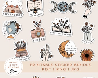 stickers printable etsy