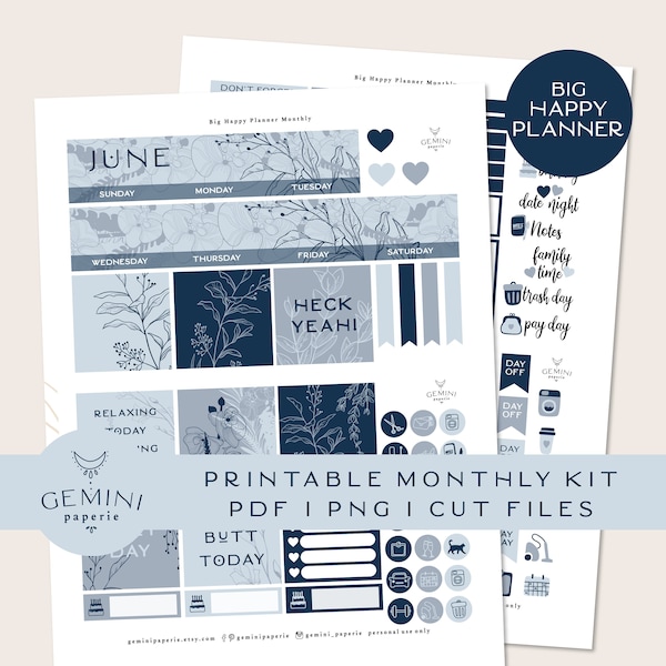 Happy Planner Big Kit Etsy