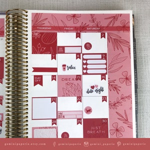 Printable Planner Stickers. Monthly Kit for Erin Condren 2021 - Etsy