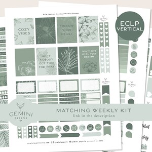 OCTOBER Monthly Kit, Printable Planner Stickers for Erin Condren Life ...