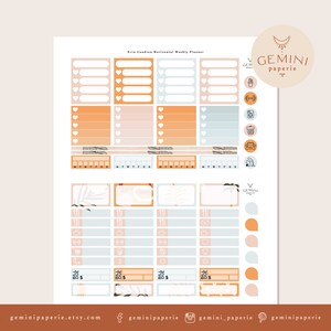 Erin Condren 2021 Horizontal Printable Planner Stickers, Weekly Kit for ...
