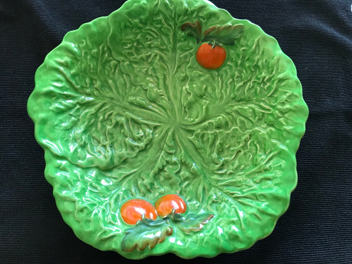 Carlton Ware lettuce platter Etsy