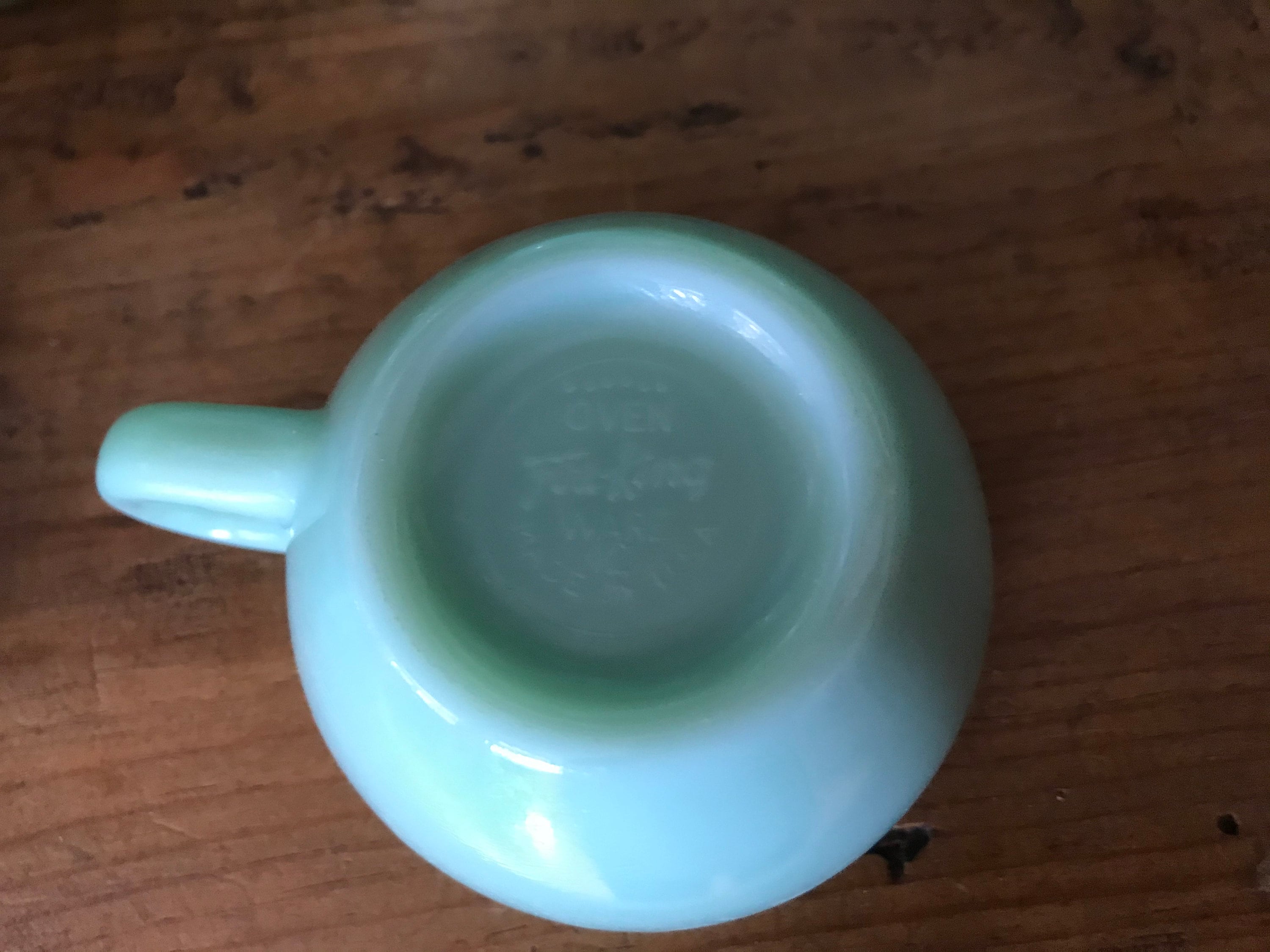 Fire King jadeite coffee cups vintage Restaurant Ware mugs Etsy