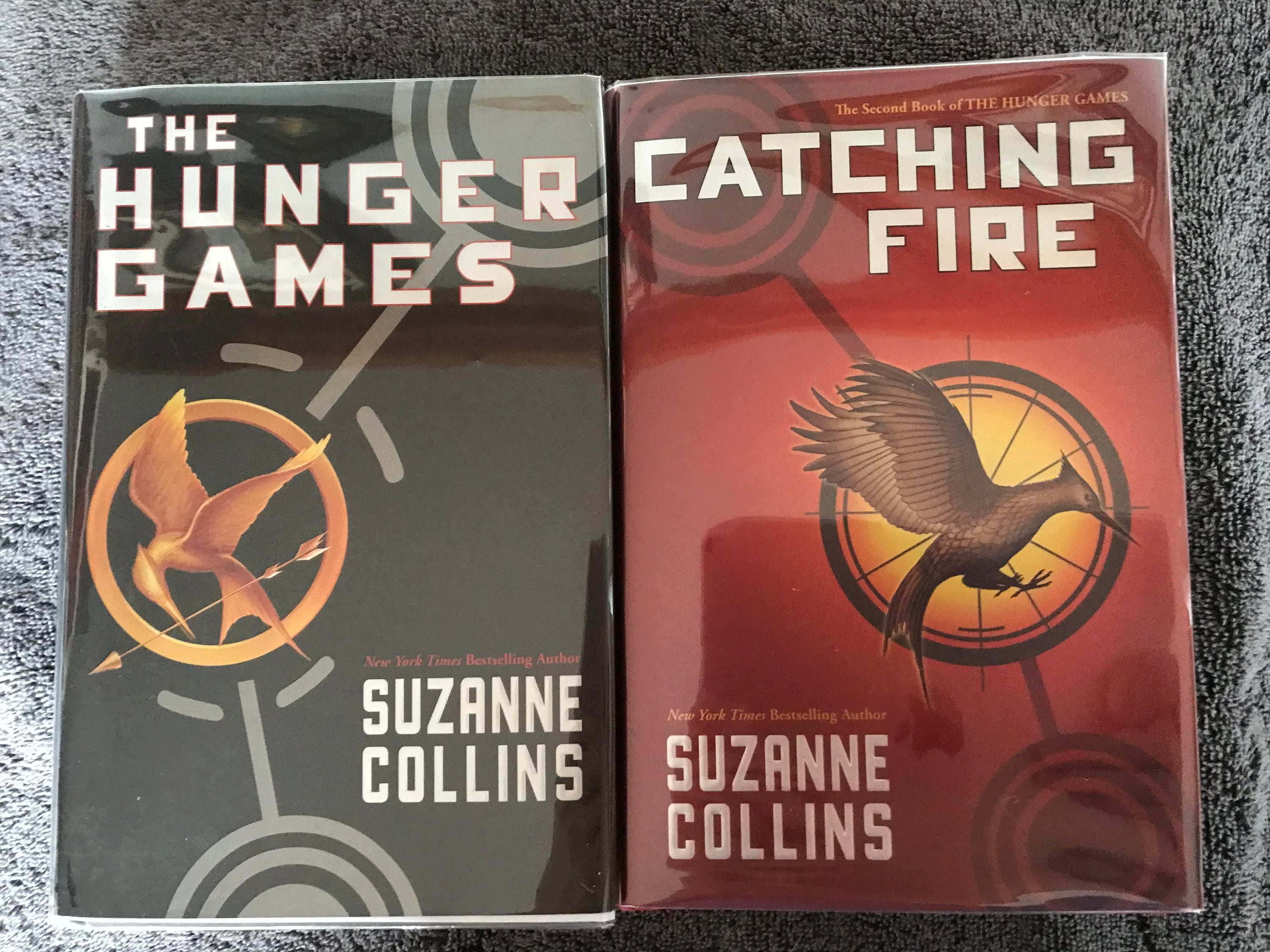 Hunger Games Suzanne Collins First Edition Signed Trilogy