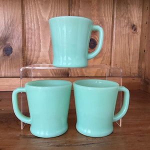 Vintage Feuerkönig Jadeit Kaffeetasse : Restaurant Ware Becher