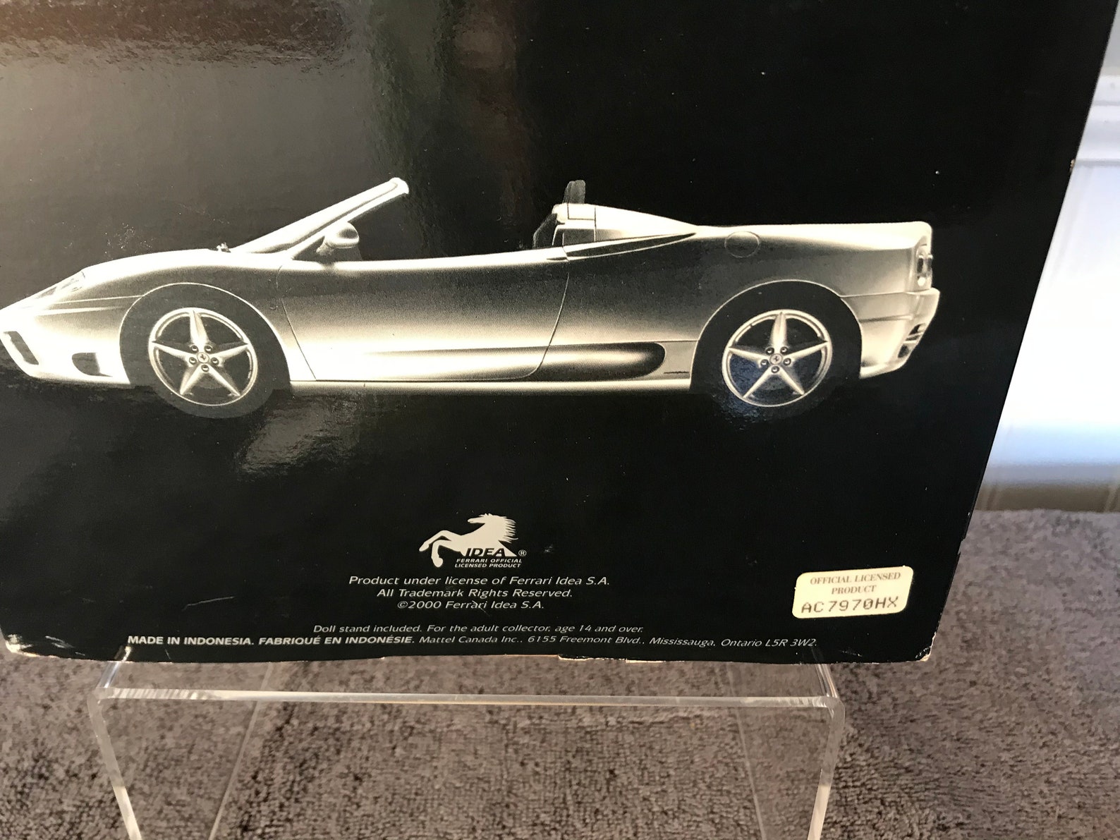 Ferrari Barbie Doll Beautiful Barbie in Red Ferrari Leather - Etsy