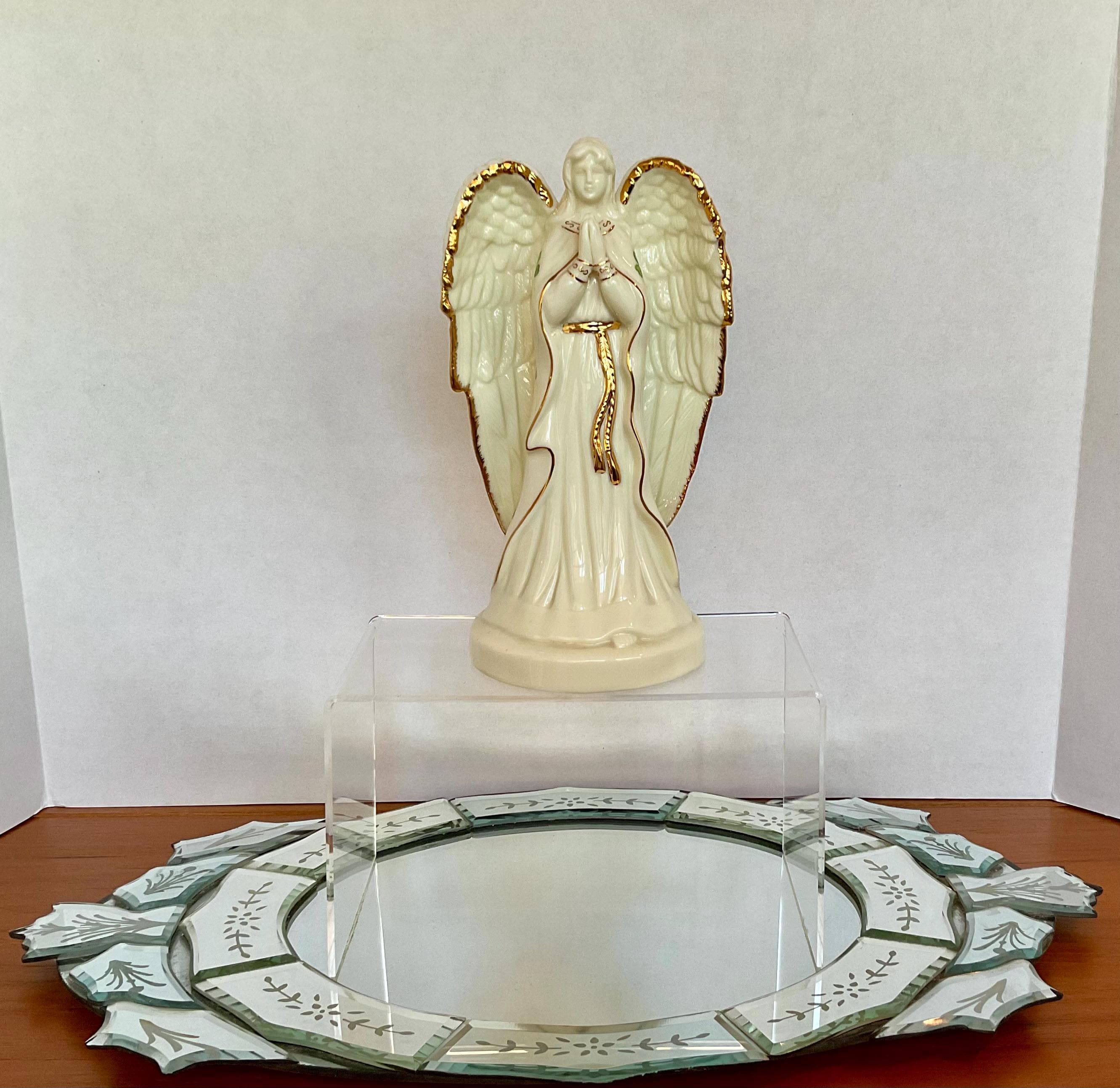 Angel Porcelain Music Box - Etsy