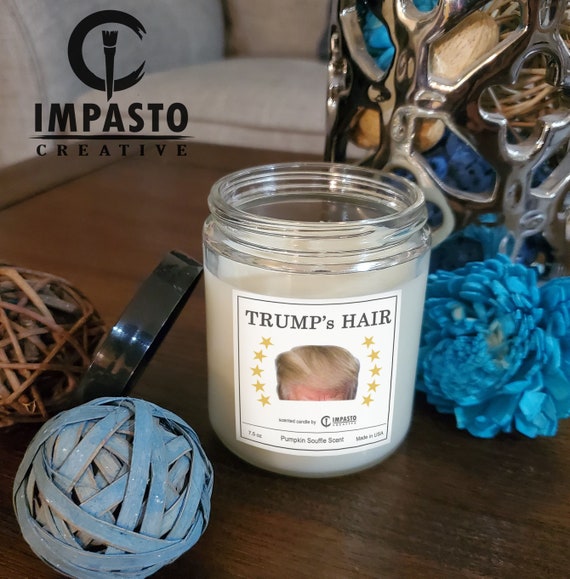 Funny Trump Soy Candle | Gag Gift Trump Gift Ideas