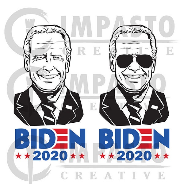 Joe Biden Gesicht Silhouette Set, Svg, Png, pdf, jpg, Maga, digitale Datei, Wahl 2020, Trumpf, Cricut, Laser, Trending, Demokrat Svg