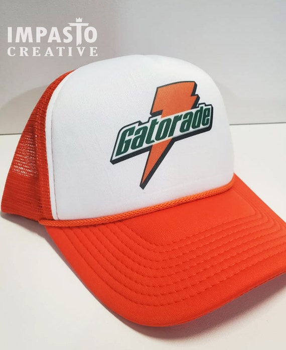 Orange and White Trucker Hat, Gatorade Hat. Logo Hat, Sports Hat, Gift  Idea, Unisex, Mens Womens Cool Hat, Foam Trucker Hat -  Canada