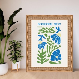 Someone New | Hozier inspired Wall Art