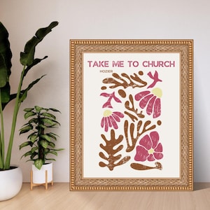Take Me To Church| Hozier inspired Wall Art