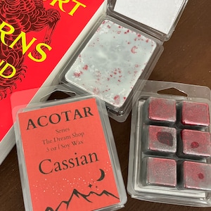 Cassian Wax Melt | Book Wax Melts | ACOTAR Inspired | Bookish Wax Melts | A Court of Thorns and Roses |