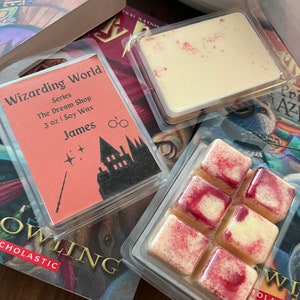 James | Wizarding World | Bookish Wax Melts | Wizard Inspired