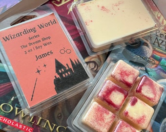 James | Wizarding World | Bookish Wax Melts | Wizard Inspired