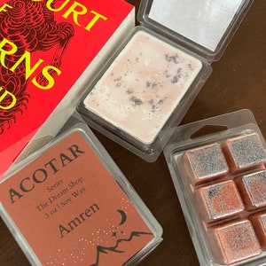 Amren Wax Melt | Book Wax Melts | ACOTAR Inspired | Bookish Wax Melts | A Court of Thorns and Roses |