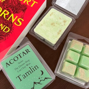 Tamlin Wax Melt | High Lord of the Spring Court | Book Wax Melts | ACOTAR Inspired | Bookish Wax Melts | A Court of Thorns and Roses |