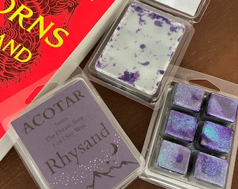 Rhysand Wax Melt | High Lord of the Night Court | Book Wax Melts | ACOTAR Inspired | Bookish Wax Melts | A Court of Thorns and Roses |