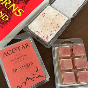 Morrigan Wax Melt | Book Wax Melts | ACOTAR Inspired | Bookish Wax Melts | A Court of Thorns and Roses |