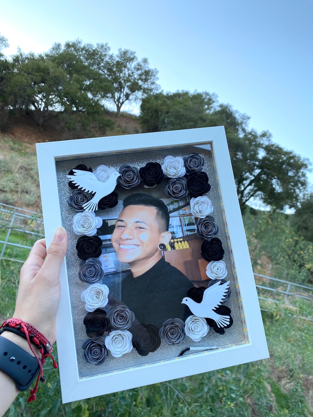 We R Memory Shadow Box 8x10 LED Memory Shadow Box/keep Sake - Etsy