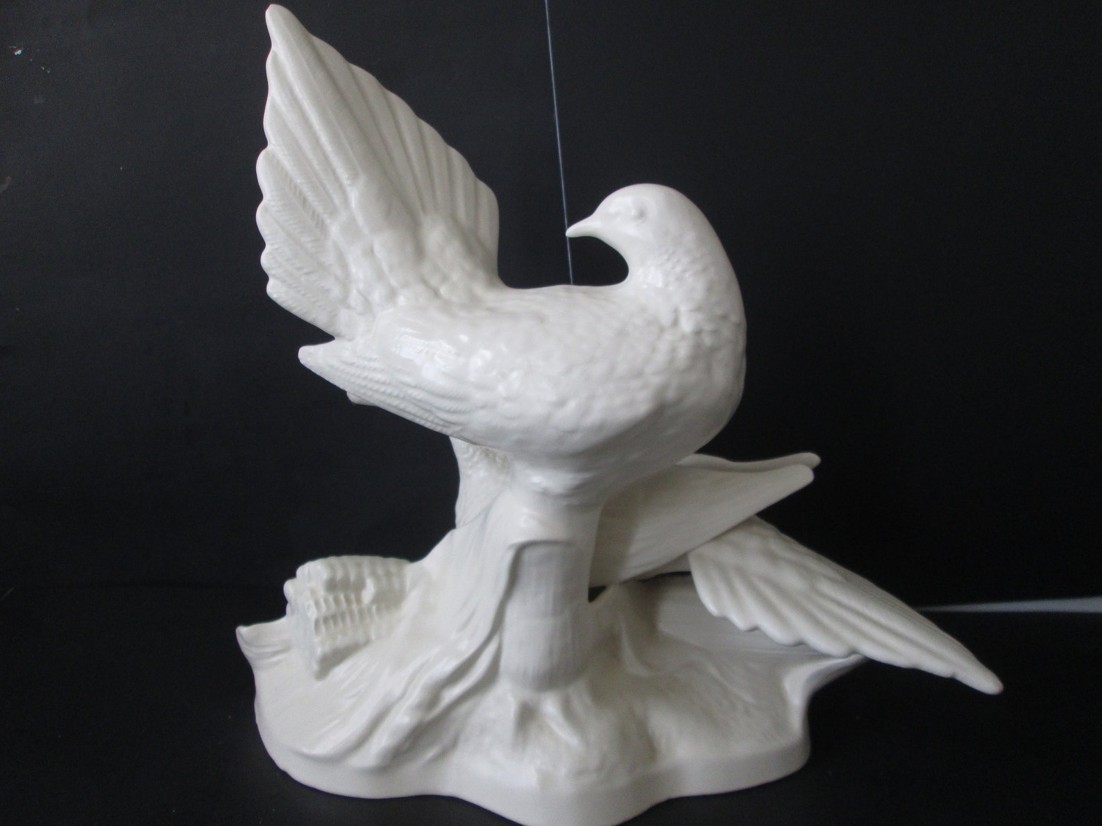 Large Dove Statue 2 Doves in Corn Statue Etsy