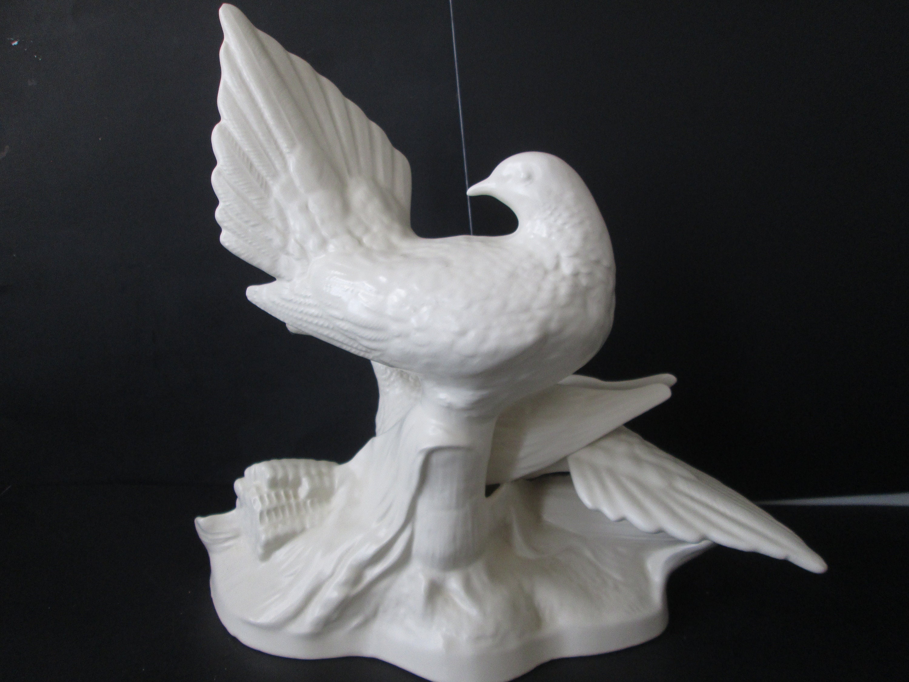 Large Dove Statue 2 Doves in Corn Statue Etsy