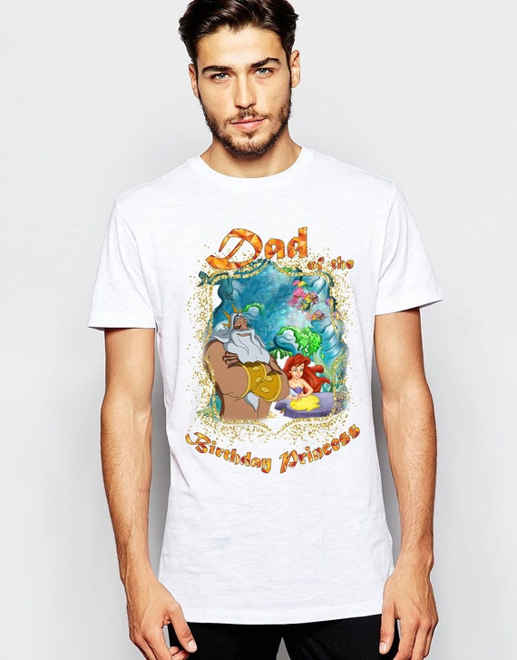 Birthday Little Mermaid Family Shirts 