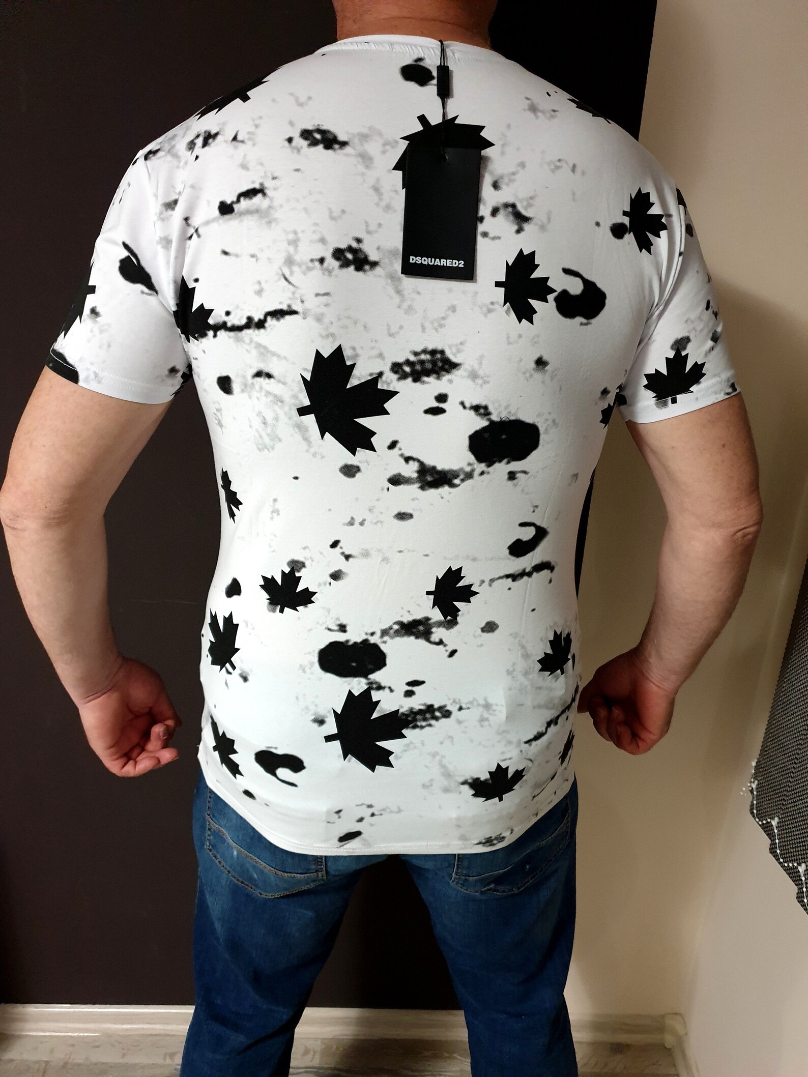 dsquared2 shirt wit