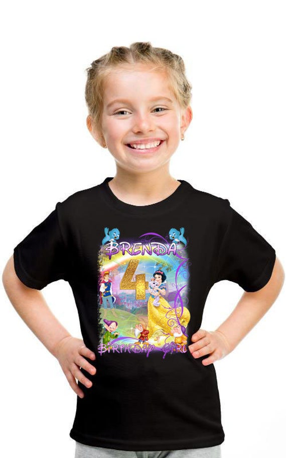 Snow White Birthday Family Shirts 