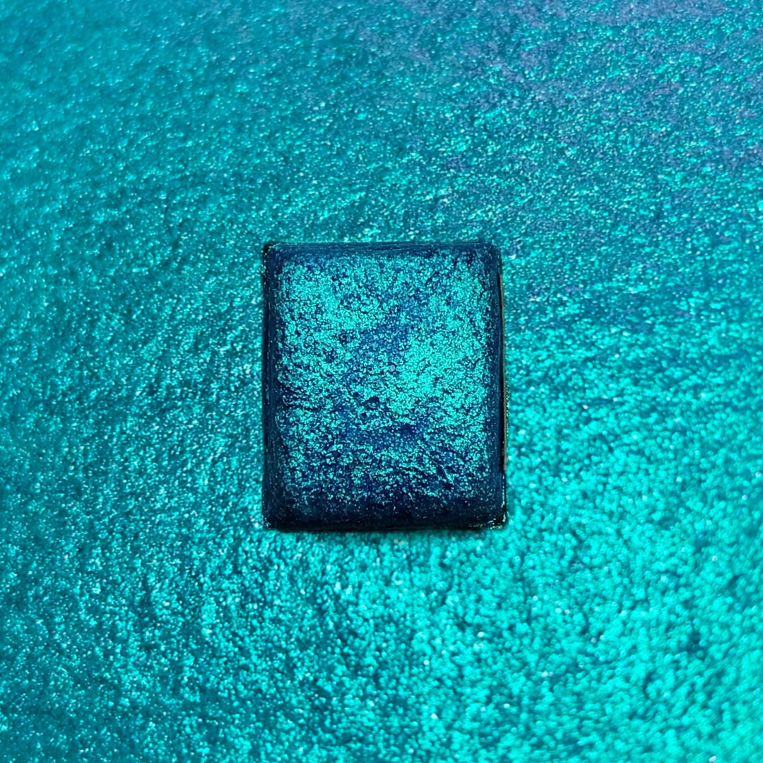 Blue Raspberry Handmade Watercolour, Sparkle Paint, Shimmer, Blue ...