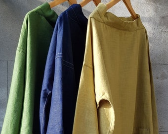 Vintage 1980s Sailcloth Fisherman Smock Cornwall | Large - Etsy