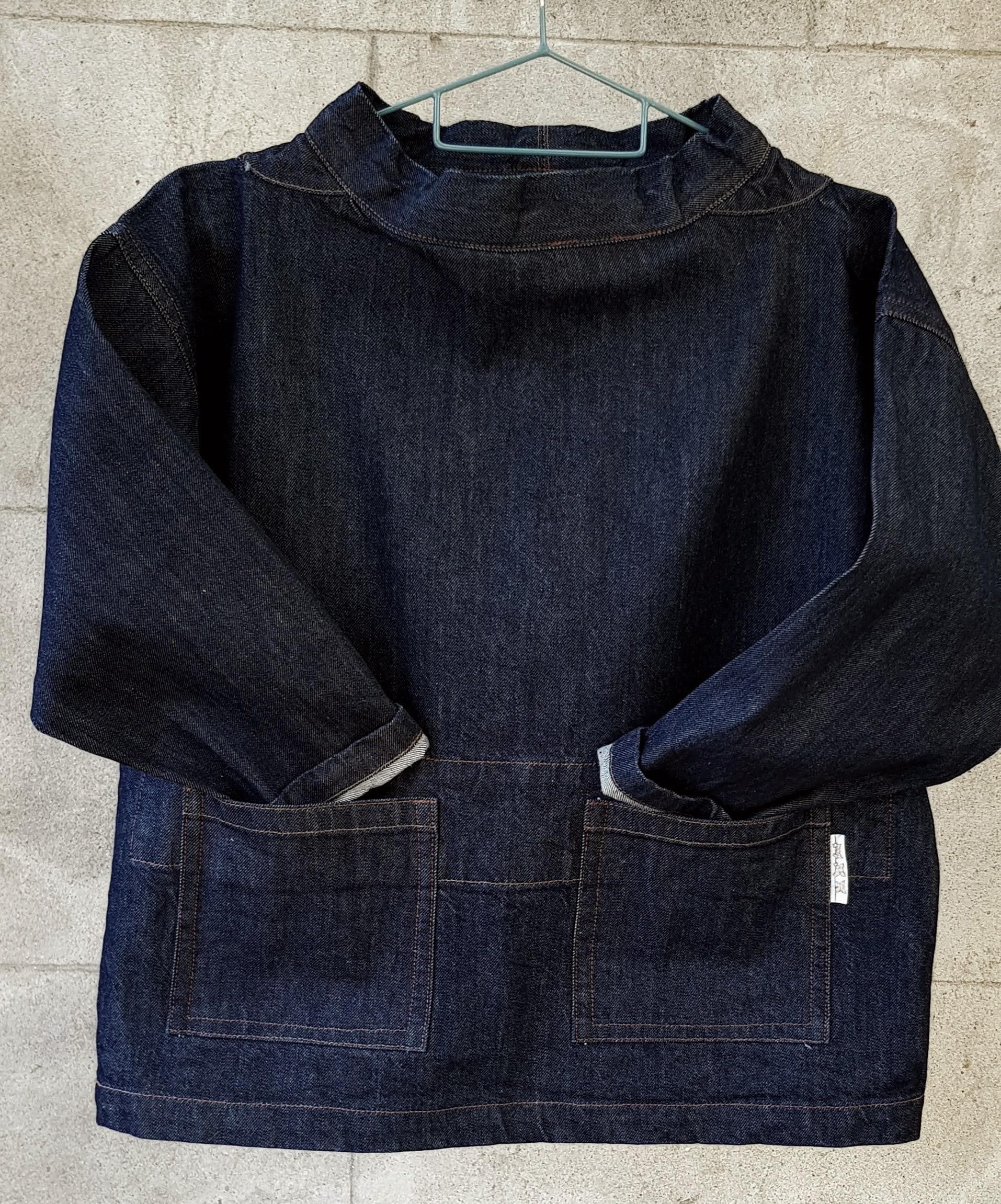 Denim Fisherman Smock - Etsy