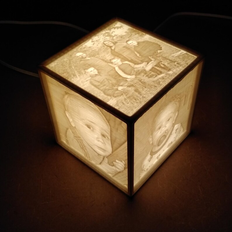 Custom Light Box Made With Your Images Etsy