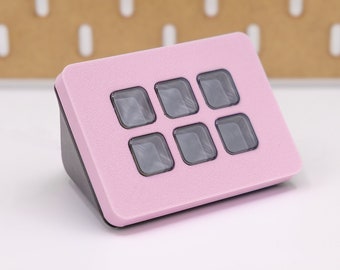 Stream Deck Mini Cover | Change the color to White, Pink or even Gray or Black, and remove the logo from the faceplate