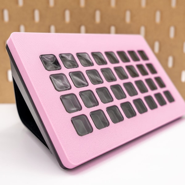 Couverture Stream Deck XL | Changez la couleur en Blanc, Rose ou même Gris ou Noir, et supprimez le logo de la façade