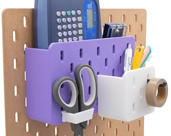 Pegboard Extension Box for IKEA SKADIS - 3 Sizes Available - Modular Storage Organizer