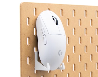 Maus Halter für IKEA SKADIS oder UPPSPEL Lochwandboard