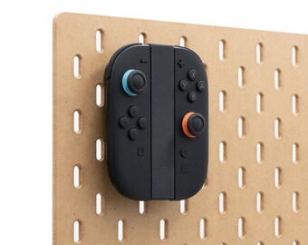 Nintendo Switch 2 Joy-Con Holder for IKEA SKADIS Pegboard