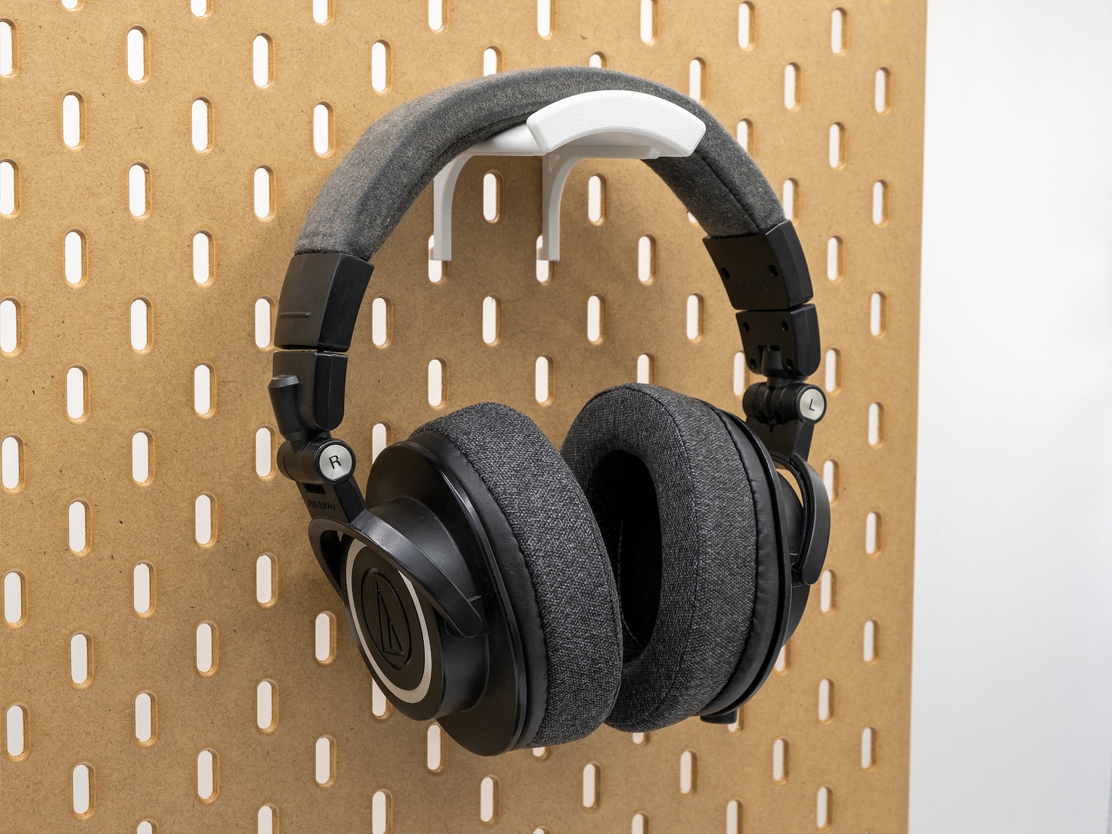 Headphone Holder for IKEA SKADIS or UPPSPEL Pegboard Etsy