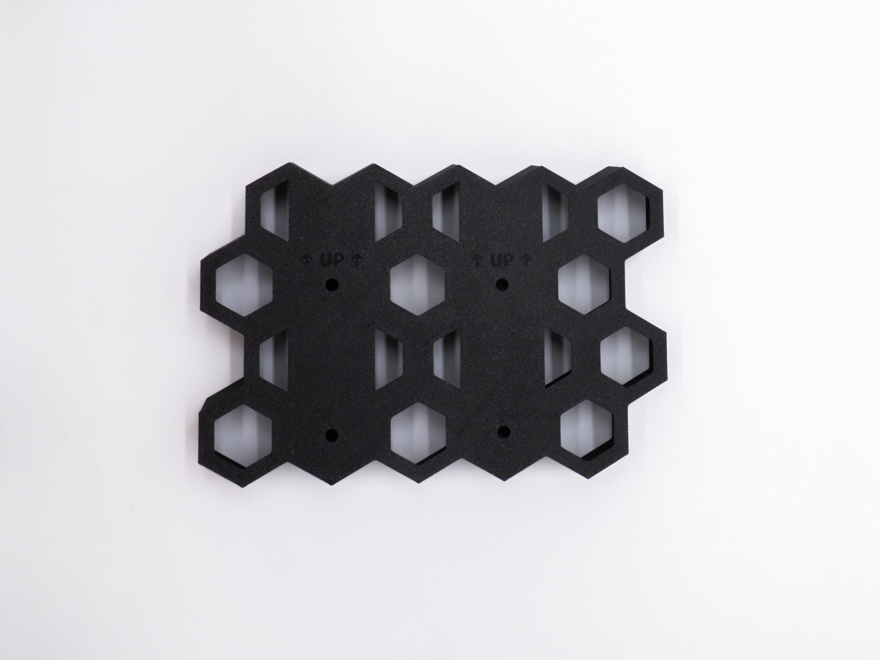 Hex Wall Proacryl Paint Bottle Holder | Monument Hobbies 22ml