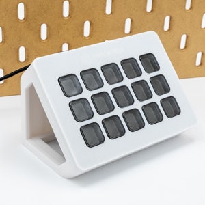 Ständer für Stream Deck MK1 und MK2 | Ersetzen Sie den wackeligen Originalständer durch diesen benutzerdefinierten stabilen Ständer mit rutschfesten Füßen, um ein Abrutschen zu verhindern
