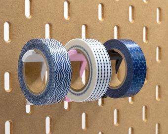 Washi Tape Holder | IKEA Skadis Accessory | Universal Washi tape Storage